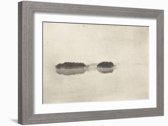 Marsh Leaves Pl 2 : the Lone Lagoon-Peter Henry Emerson-Framed Giclee Print