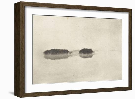 Marsh Leaves Pl 2 : the Lone Lagoon-Peter Henry Emerson-Framed Giclee Print