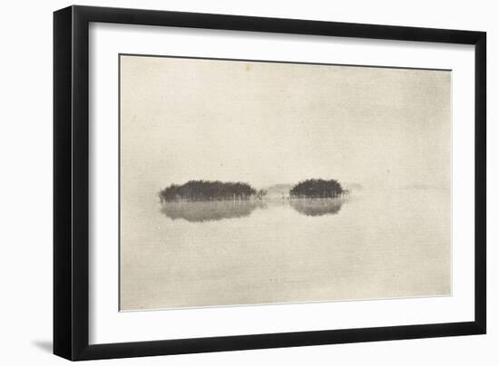 Marsh Leaves Pl 2 : the Lone Lagoon-Peter Henry Emerson-Framed Giclee Print