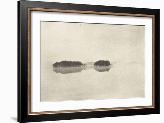 Marsh Leaves Pl 2 : the Lone Lagoon-Peter Henry Emerson-Framed Giclee Print