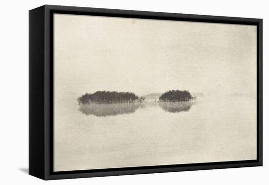 Marsh Leaves Pl 2 : the Lone Lagoon-Peter Henry Emerson-Framed Premier Image Canvas