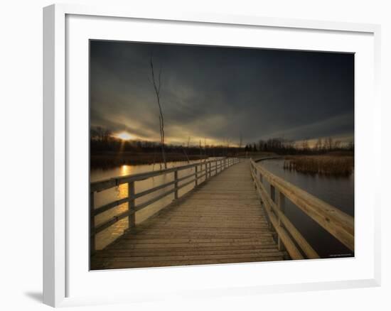 Marsh Path-Irene Suchocki-Framed Photographic Print