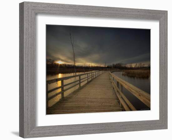 Marsh Path-Irene Suchocki-Framed Photographic Print