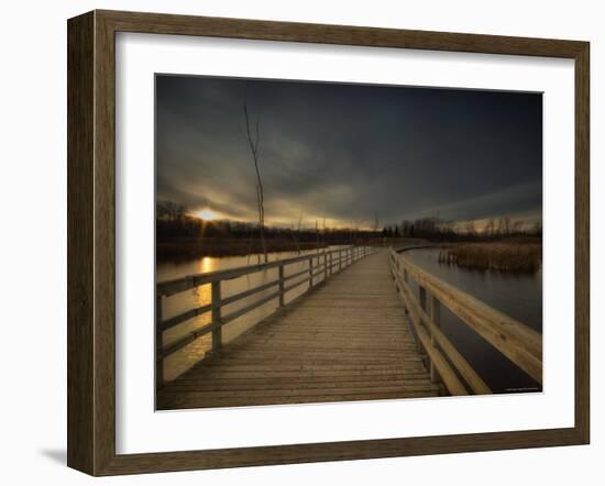 Marsh Path-Irene Suchocki-Framed Photographic Print