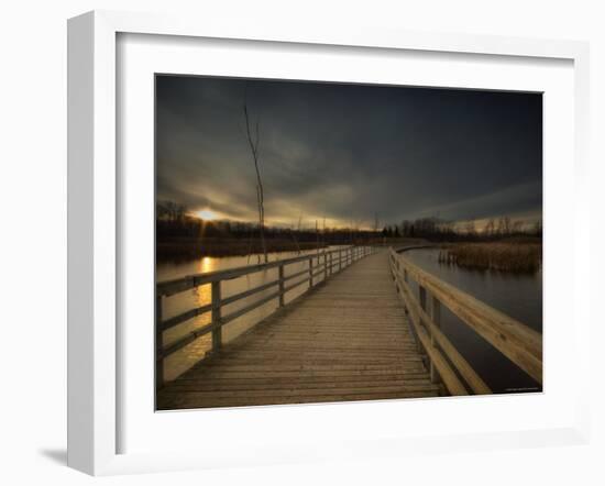 Marsh Path-Irene Suchocki-Framed Photographic Print