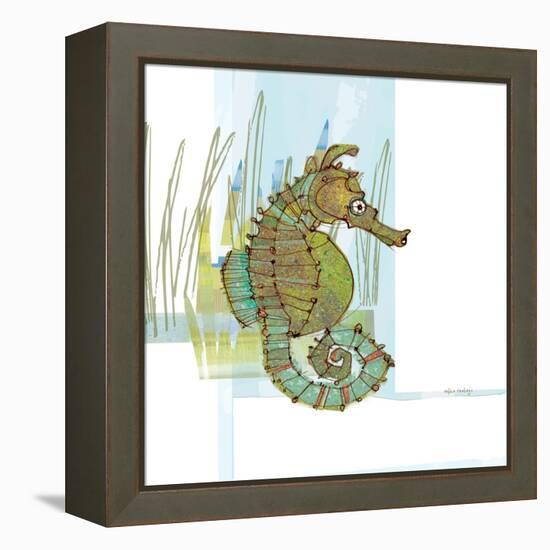 Marsh Seahorse Grass-Robbin Rawlings-Framed Stretched Canvas