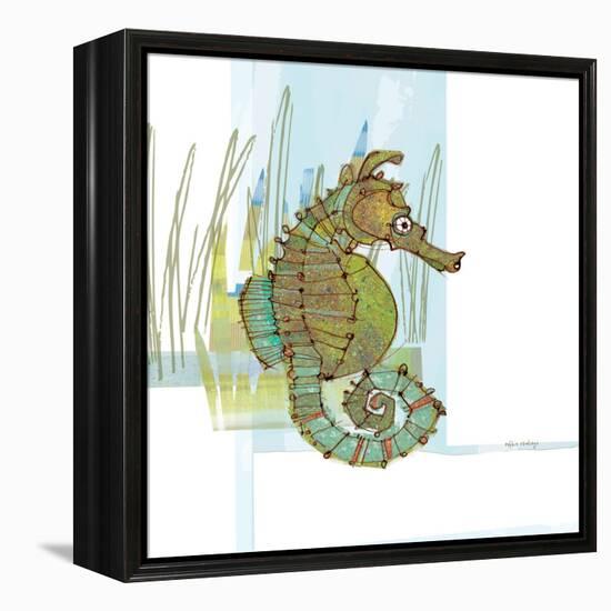 Marsh Seahorse Grass-Robbin Rawlings-Framed Stretched Canvas