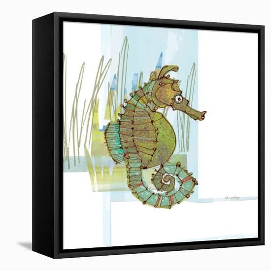 Marsh Seahorse Grass-Robbin Rawlings-Framed Stretched Canvas