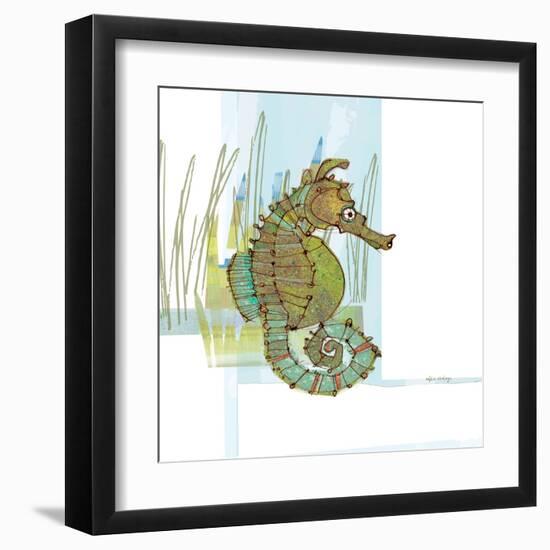 Marsh Seahorse Grass-Robbin Rawlings-Framed Art Print