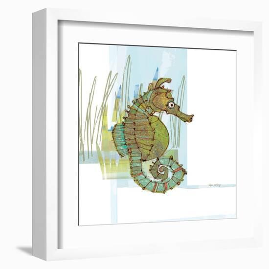 Marsh Seahorse Grass-Robbin Rawlings-Framed Art Print