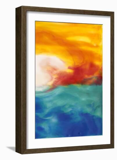 Marsh Sunrise II-Alicia Ludwig-Framed Art Print