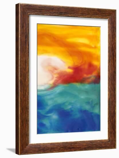 Marsh Sunrise II-Alicia Ludwig-Framed Art Print