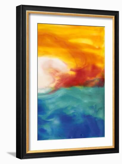 Marsh Sunrise II-Alicia Ludwig-Framed Art Print