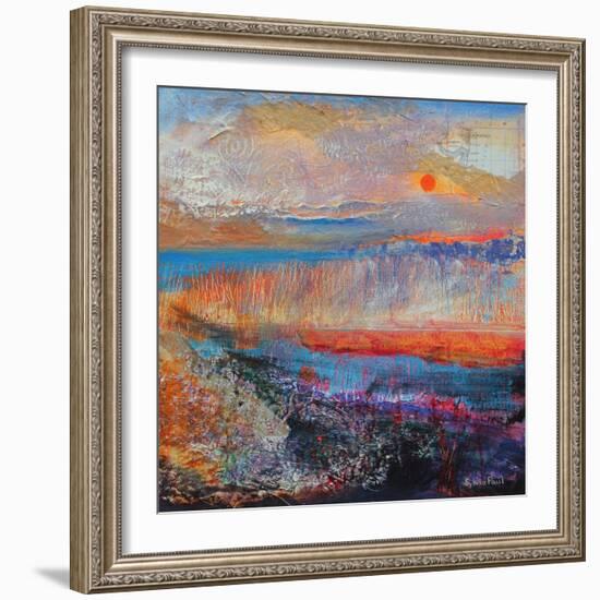 Marsh Sunset 2013-Sylvia Paul-Framed Giclee Print