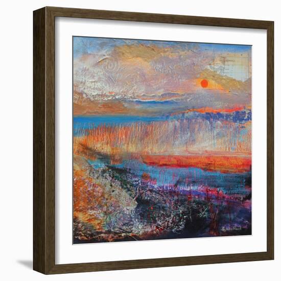 Marsh Sunset 2013-Sylvia Paul-Framed Giclee Print