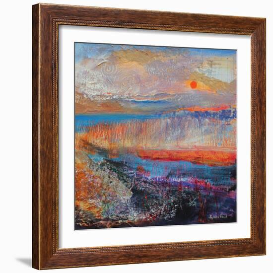Marsh Sunset 2013-Sylvia Paul-Framed Giclee Print