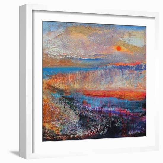 Marsh Sunset 2013-Sylvia Paul-Framed Giclee Print