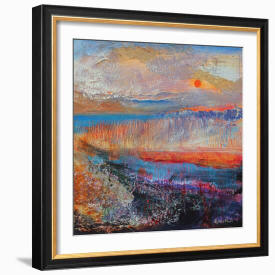 Marsh Sunset 2013-Sylvia Paul-Framed Giclee Print