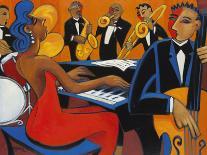 Thelonious Monk and his Sidemen-Marsha Hammel-Giclee Print