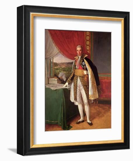 Marshal Andre Massena-Louis Hersent-Framed Giclee Print