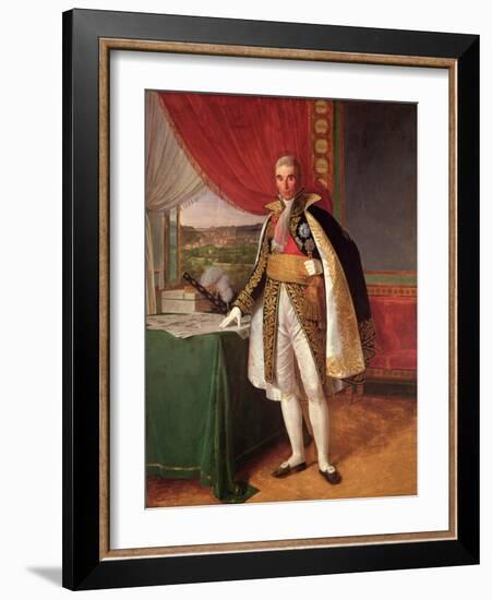 Marshal Andre Massena-Louis Hersent-Framed Giclee Print