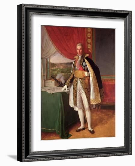 Marshal Andre Massena-Louis Hersent-Framed Giclee Print