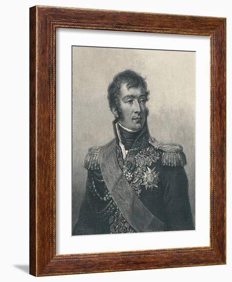 'Marshal August-Frédéric-Louis Viesse De Marmont, Duke of Ragusa', c1810, (1896).-T Johnson-Framed Giclee Print