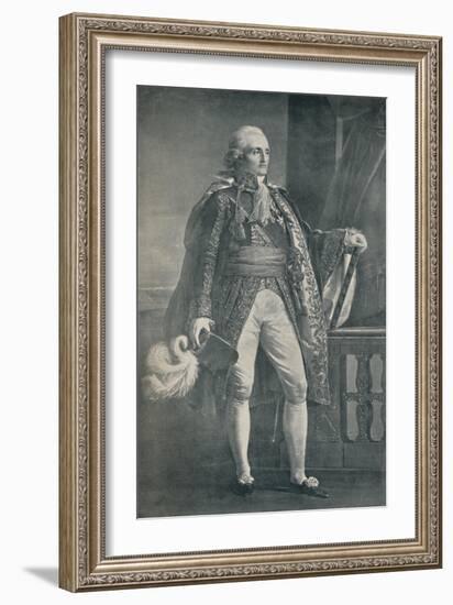 'Marshal Bon-Adrien Jannot De Moncey - Duke of Conegliano', 1806, (1896)-Unknown-Framed Giclee Print