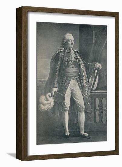 'Marshal Bon-Adrien Jannot De Moncey - Duke of Conegliano', 1806, (1896)-Unknown-Framed Giclee Print