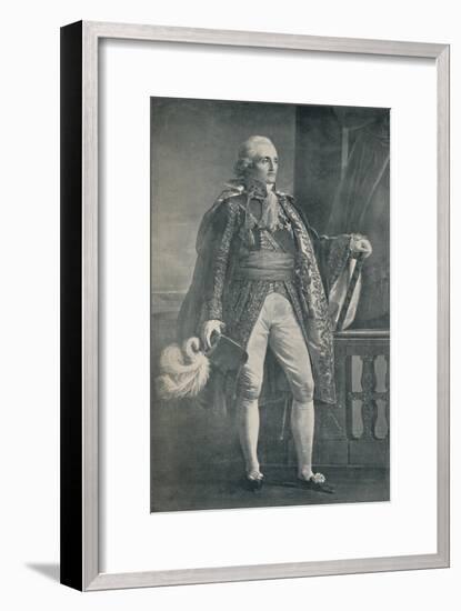 'Marshal Bon-Adrien Jannot De Moncey - Duke of Conegliano', 1806, (1896)-Unknown-Framed Giclee Print