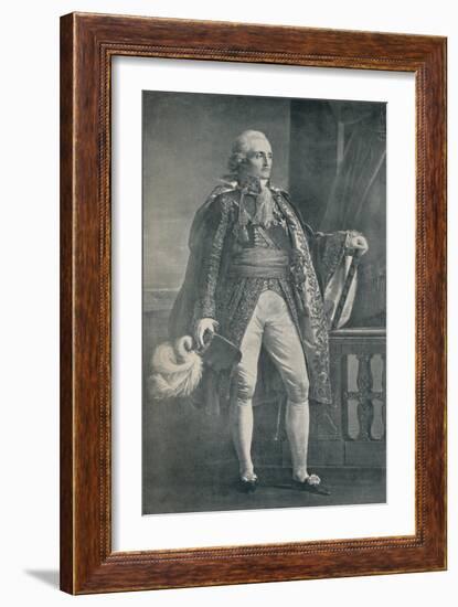 'Marshal Bon-Adrien Jannot De Moncey - Duke of Conegliano', 1806, (1896)-Unknown-Framed Giclee Print