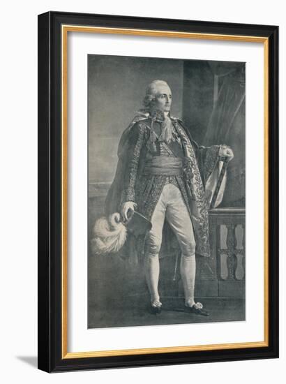 'Marshal Bon-Adrien Jannot De Moncey - Duke of Conegliano', 1806, (1896)-Unknown-Framed Giclee Print