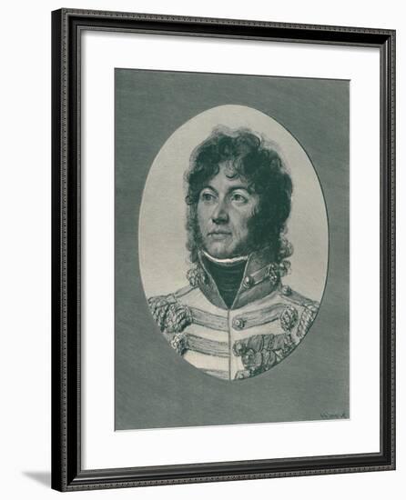 'Marshal Joachim Murat - Grand Duke of Cleves and of Berg, King of Naples', c1800, (1896)-Henry Wolf-Framed Giclee Print