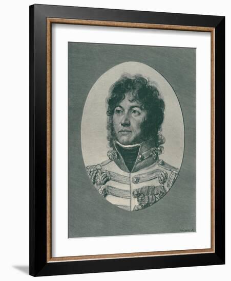 'Marshal Joachim Murat - Grand Duke of Cleves and of Berg, King of Naples', c1800, (1896)-Henry Wolf-Framed Giclee Print