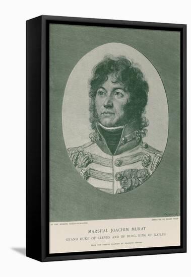 Marshal Joachim Murat-Francois Gerard-Framed Premier Image Canvas
