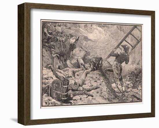 Marshal Lannes at Ratisbon-William Barnes Wollen-Framed Giclee Print