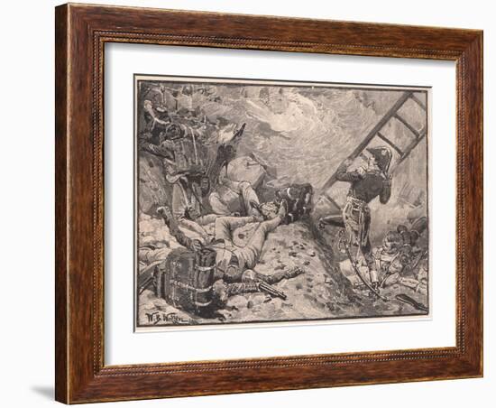 Marshal Lannes at Ratisbon-William Barnes Wollen-Framed Giclee Print