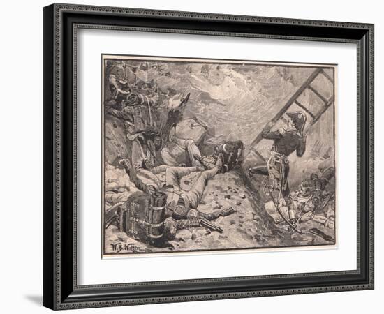 Marshal Lannes at Ratisbon-William Barnes Wollen-Framed Giclee Print