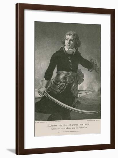 Marshal Louis-Alexandre Berthier-null-Framed Giclee Print