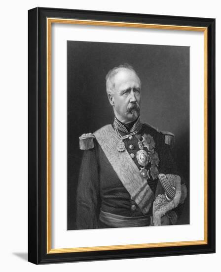 Marshal Macmahon-William Holl the Younger-Framed Art Print