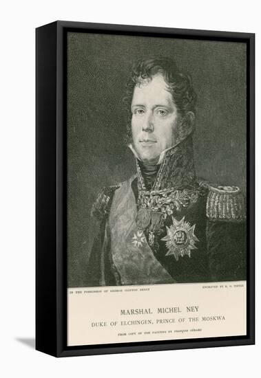 Marshal Michel Ney-Francois Gerard-Framed Premier Image Canvas