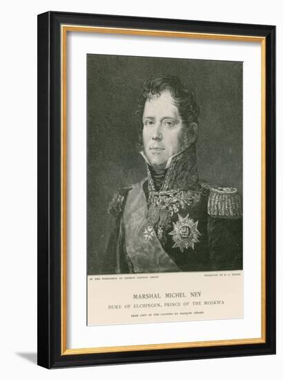 Marshal Michel Ney-Francois Gerard-Framed Giclee Print