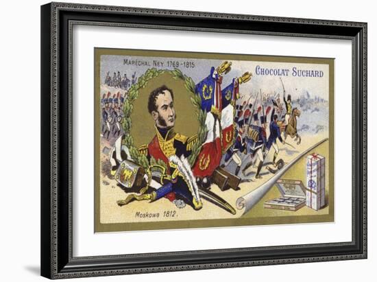 Marshal Ney at Moscow, 1812-null-Framed Giclee Print