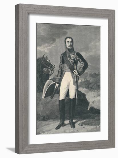 'Marshal Nicolas-Charles Oudinot, Duke of Reggio', 1811, (1896)-Henry Wolf-Framed Giclee Print