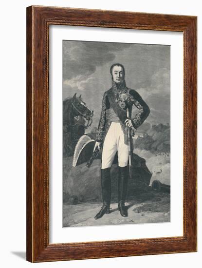 'Marshal Nicolas-Charles Oudinot, Duke of Reggio', 1811, (1896)-Henry Wolf-Framed Giclee Print