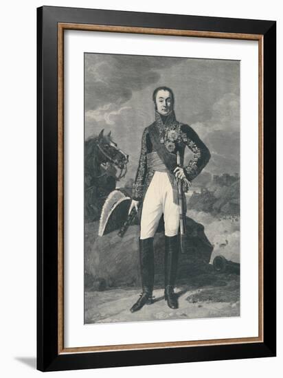 'Marshal Nicolas-Charles Oudinot, Duke of Reggio', 1811, (1896)-Henry Wolf-Framed Giclee Print