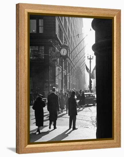 Marshall Field and Company Store-William C^ Shrout-Framed Premier Image Canvas