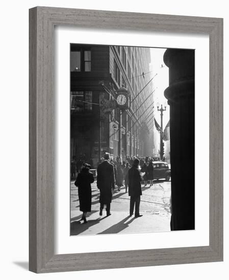 Marshall Field and Company Store-William C^ Shrout-Framed Photographic Print