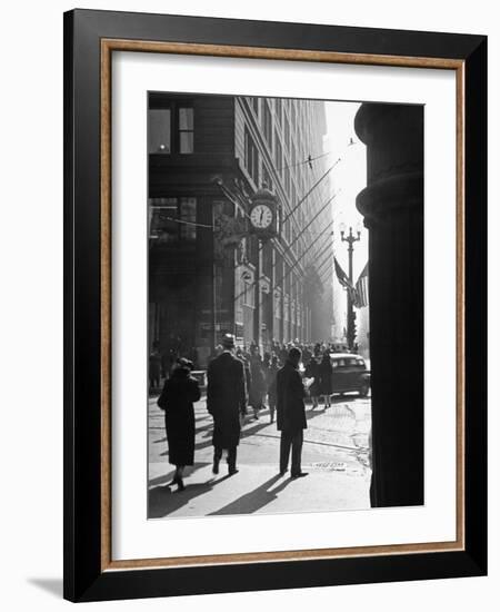 Marshall Field and Company Store-William C^ Shrout-Framed Photographic Print