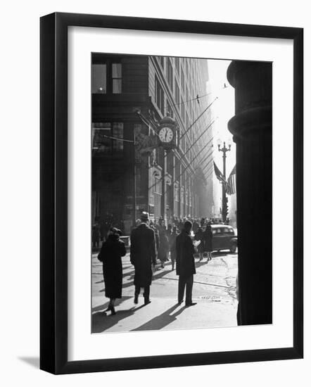 Marshall Field and Company Store-William C^ Shrout-Framed Photographic Print